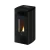 Piec na pelet Cadel Atena Plus 12 kW w kolorze antracytowym