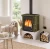 Piec kaflowy z płaszczem wodnym Bavaria K Cokół równy - kolor zielony