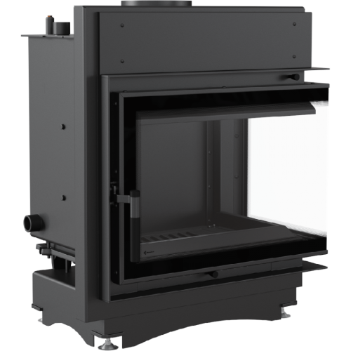 Wkłady kominkowe wodne Kominek z płaszczem wodnym Maja PW Prawy BS Deco 8 kW