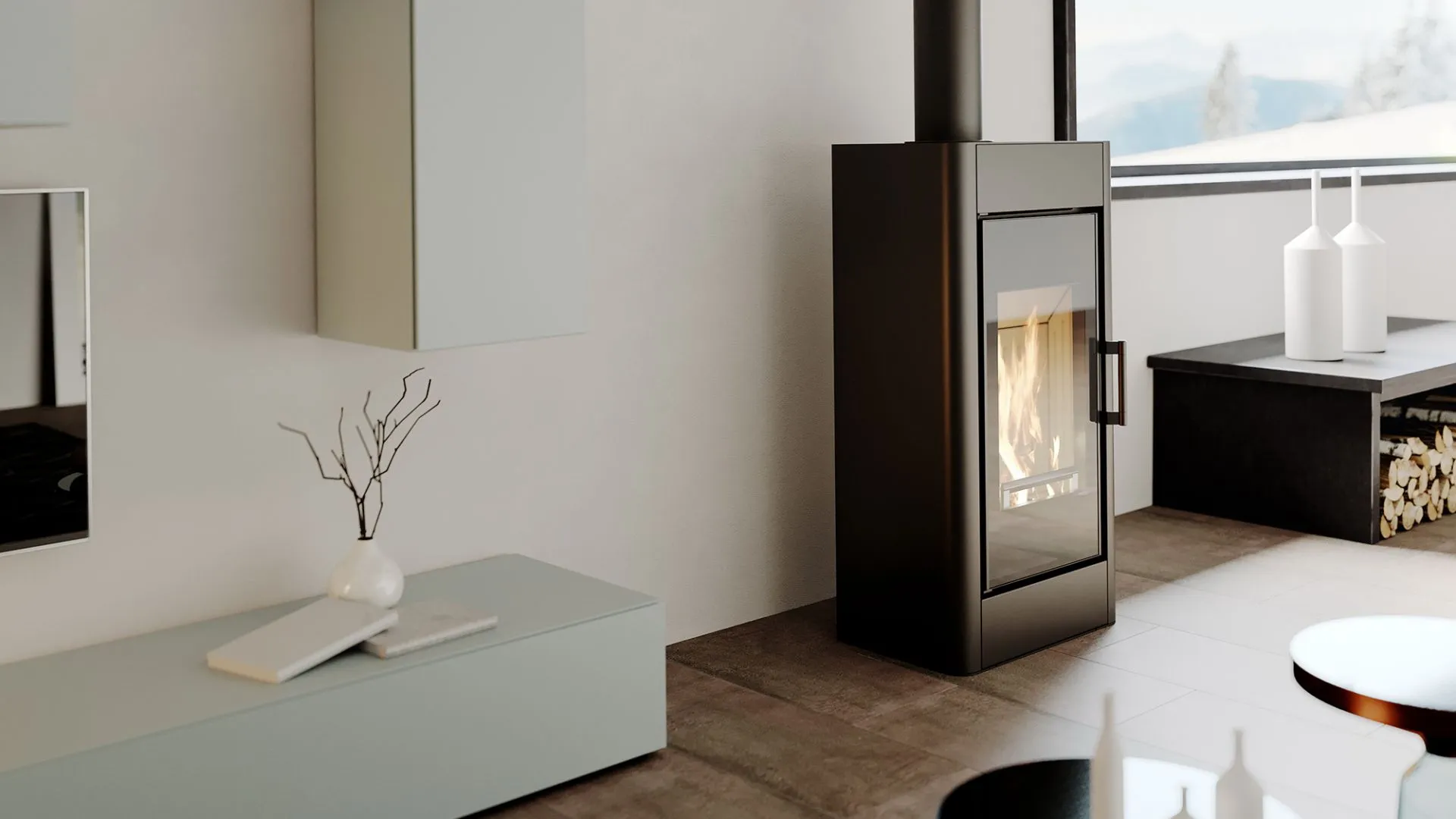 Piecyk DefroHome czysta szyba