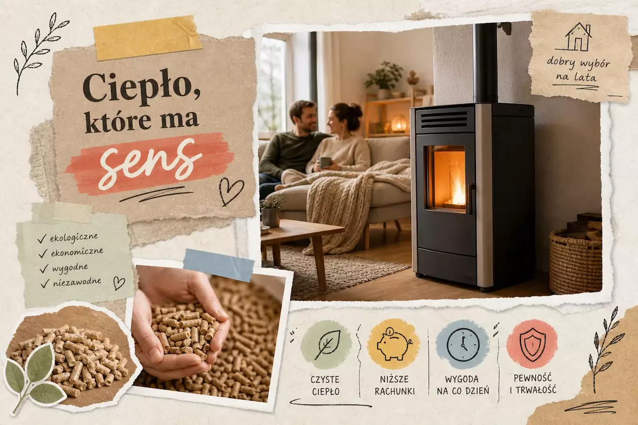 Piecyki na pellet. Zalety
