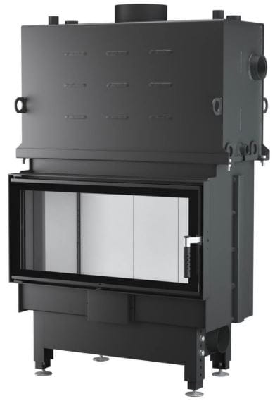 Wkłady kominkowe wodne Kominek z płaszczem wodnym Nemo 6 Topeco 18 kW