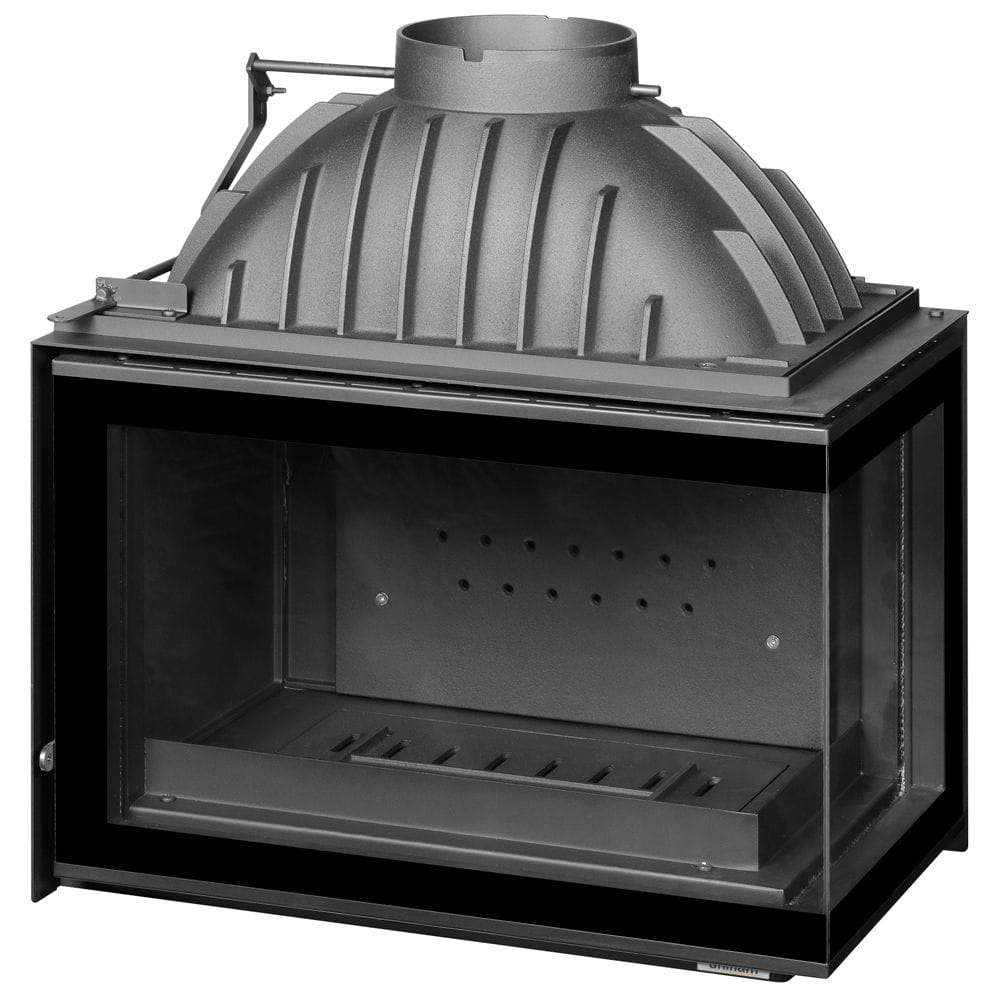 Uniflam 700 Plus Eco prawa boczna szyba z szybrem doprowadzenie powietrza DP