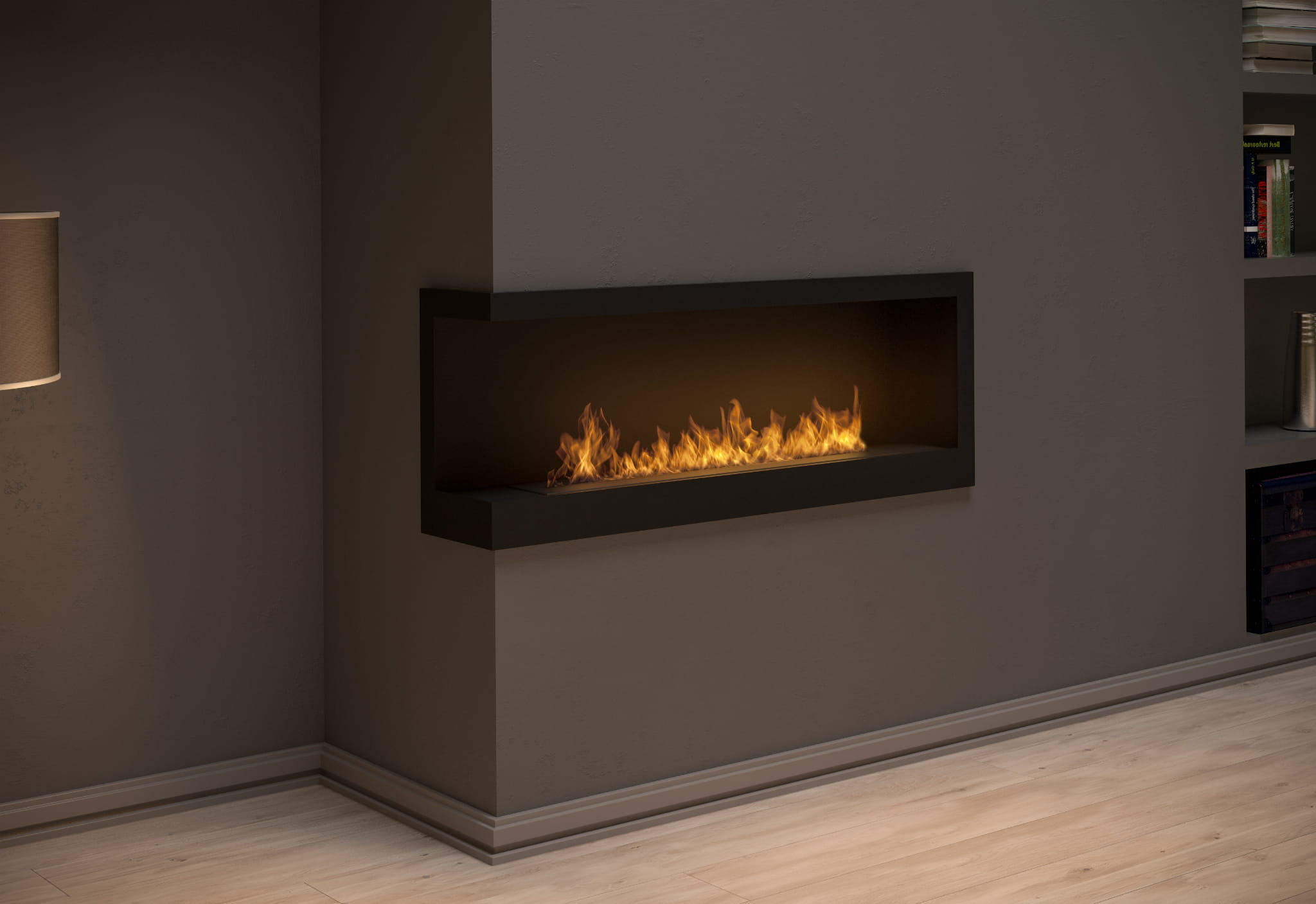 Biokominek SIMPLEFIRE CORNER 1200 L