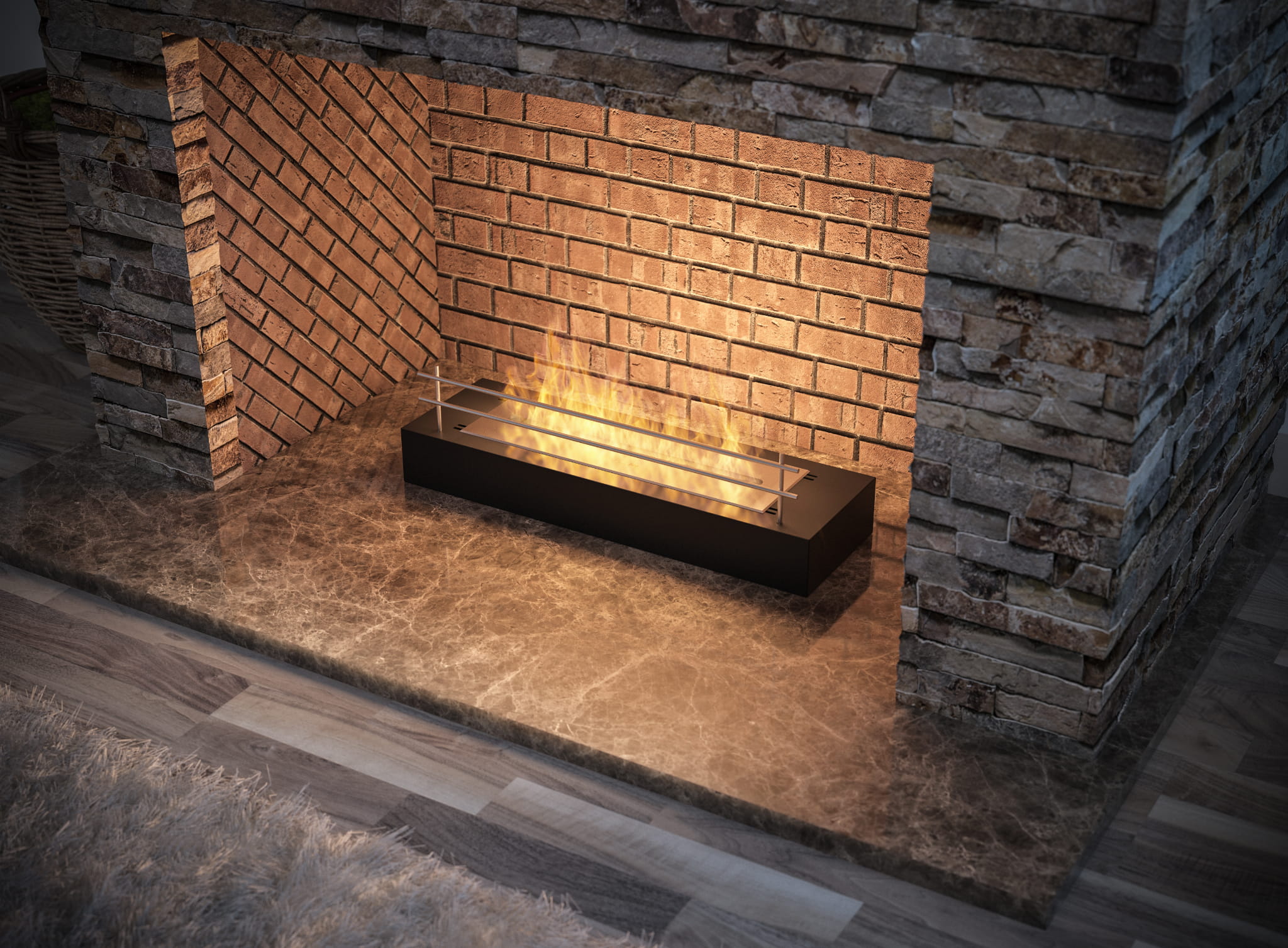 Biokominek SIMPLEFIRE FIREBOX 600