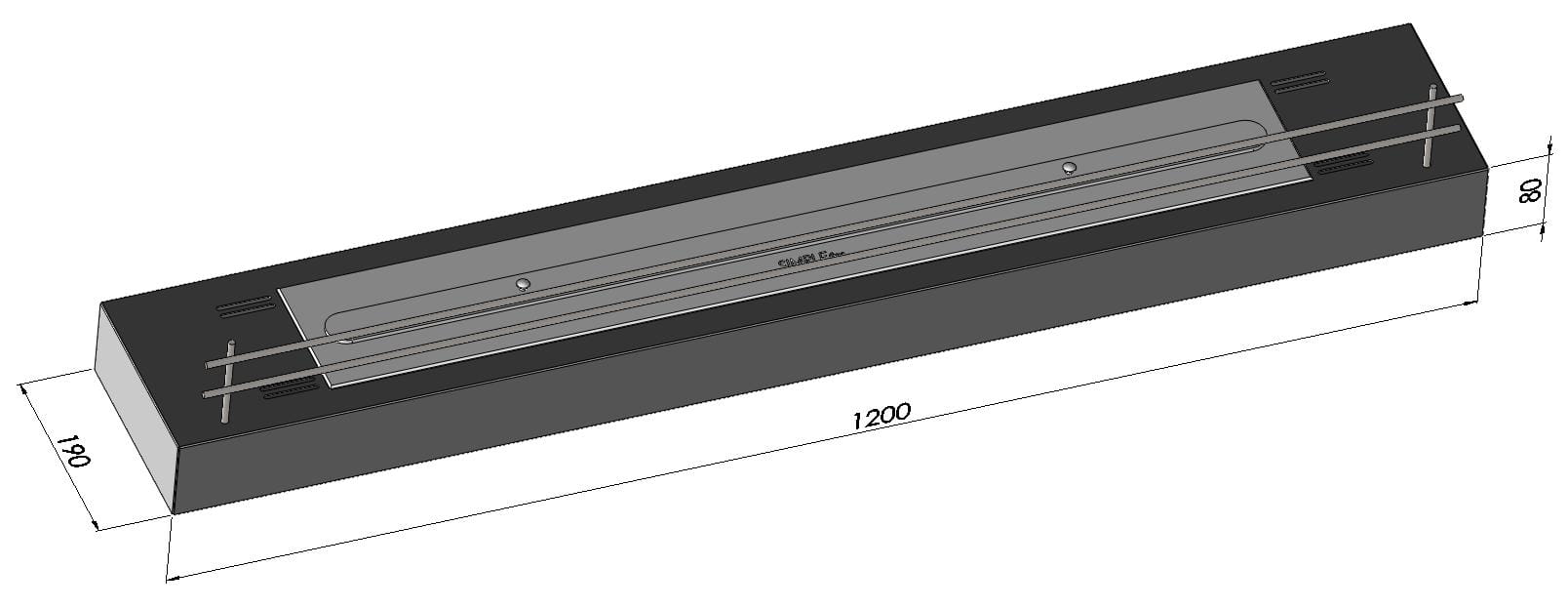 Biokominek SIMPLEFIRE FIREBOX 1200