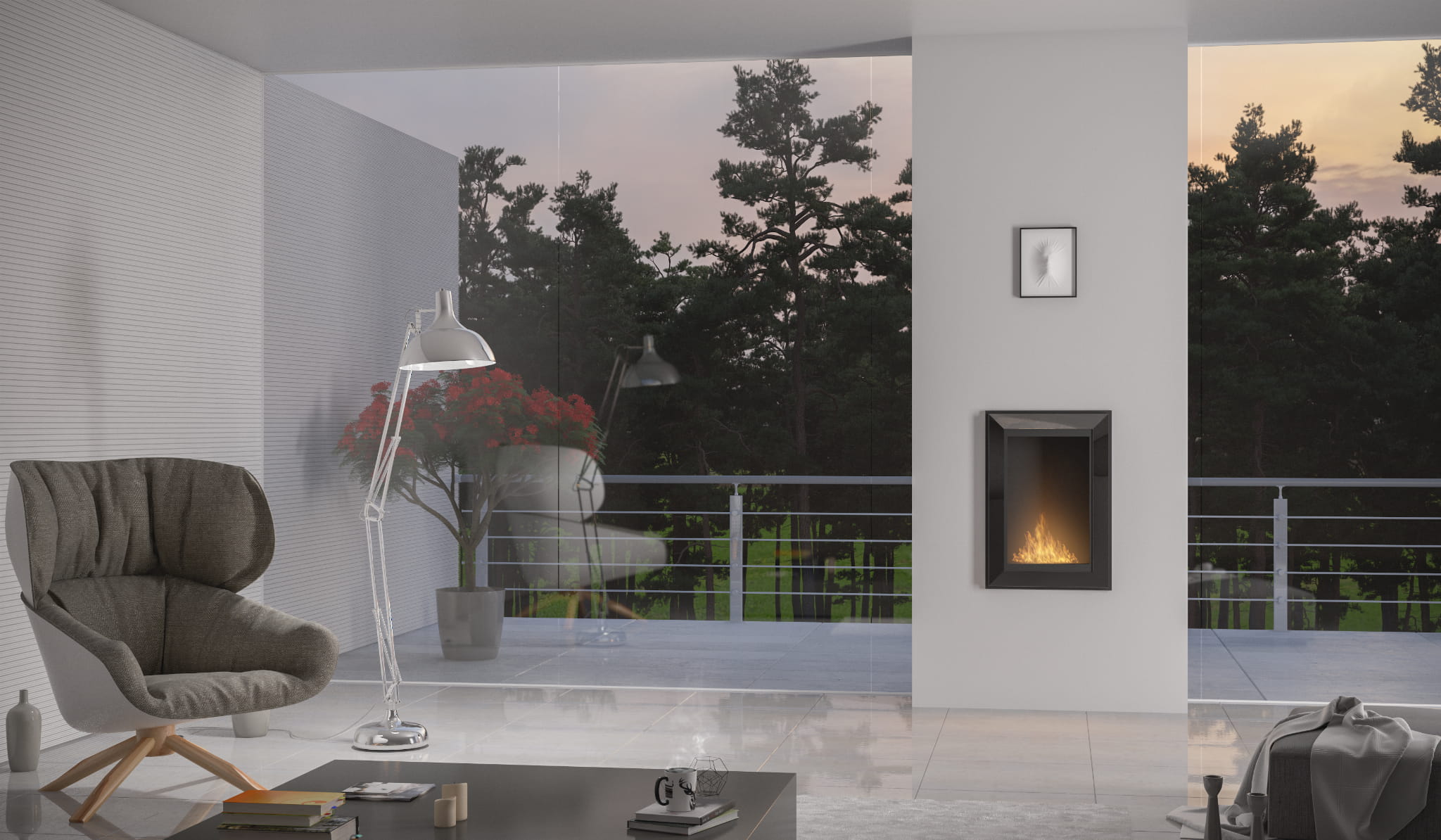 Biokominek SIMPLEFIRE FRAME 550