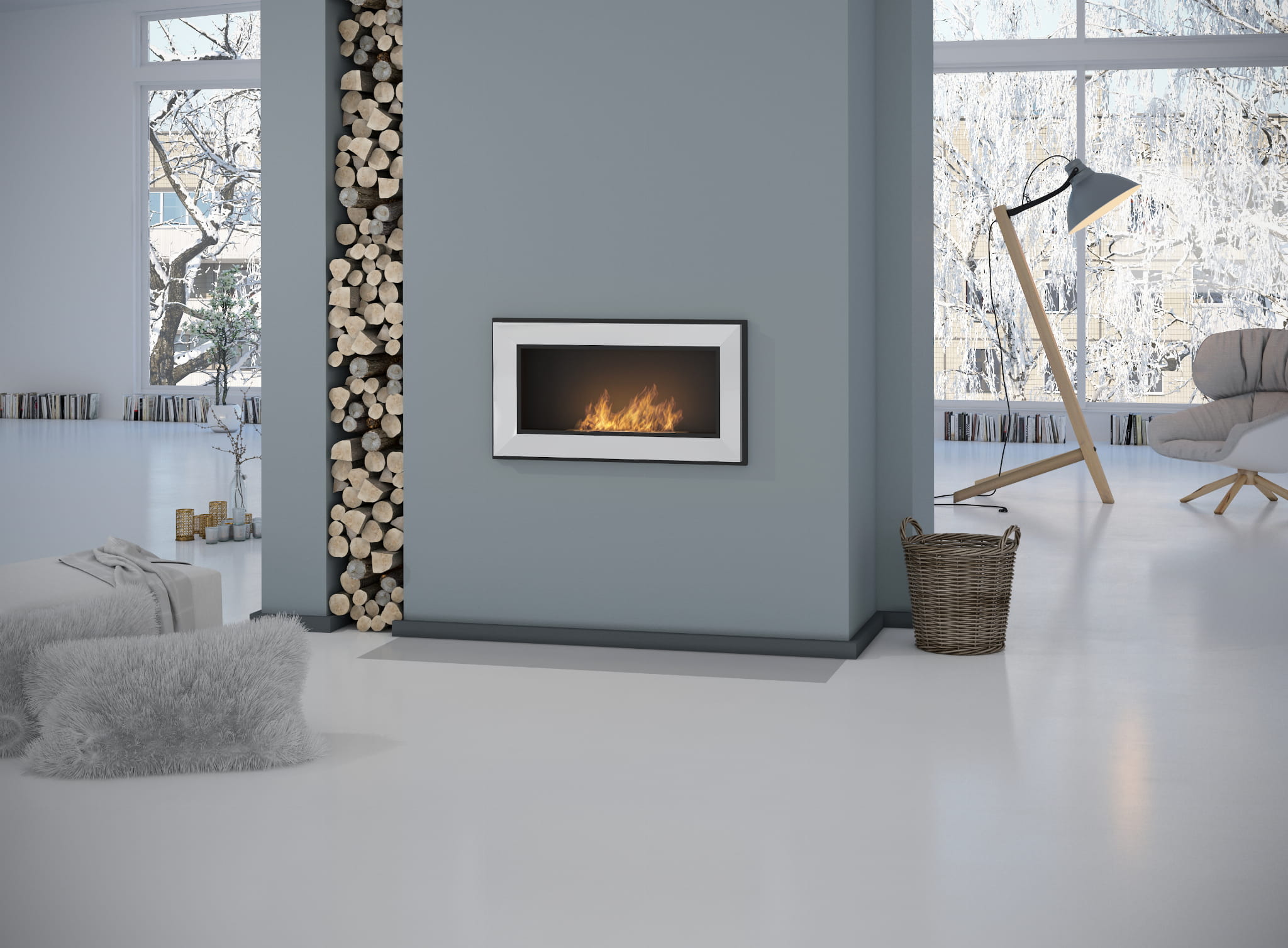 Biokominek SIMPLEFIRE FRAME 900