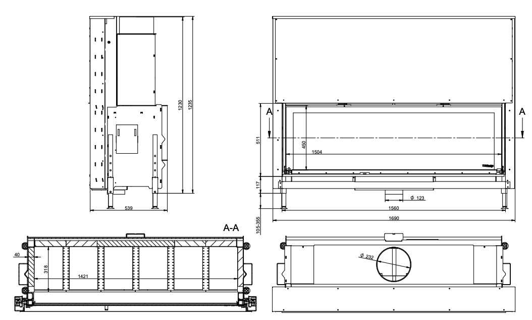 KFD Linea H 1570 3.0