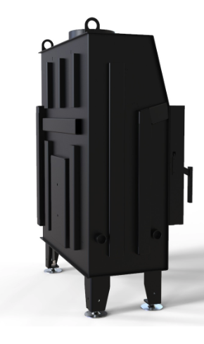 prawy bok kominka Impuls M BP prawy