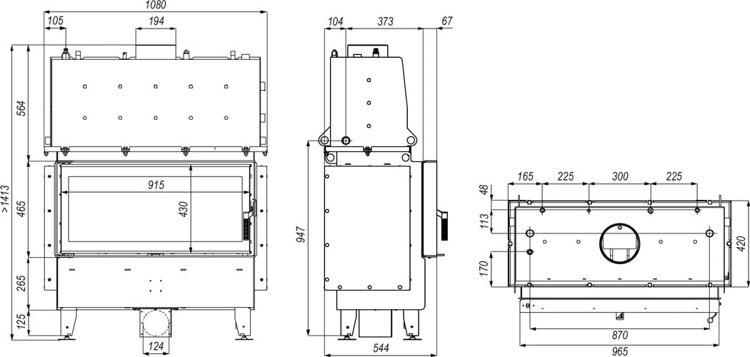 Defro Riva LA Short 22 kW