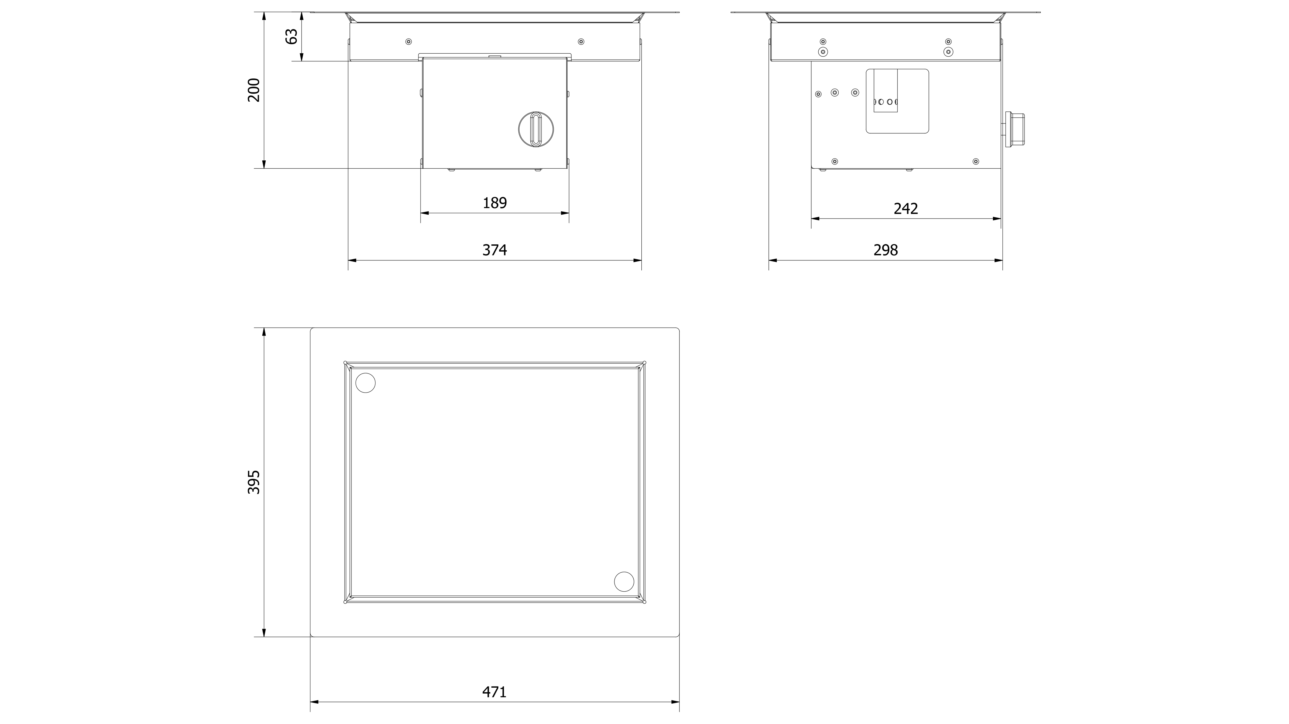 Palenisko gazowe AQF 02