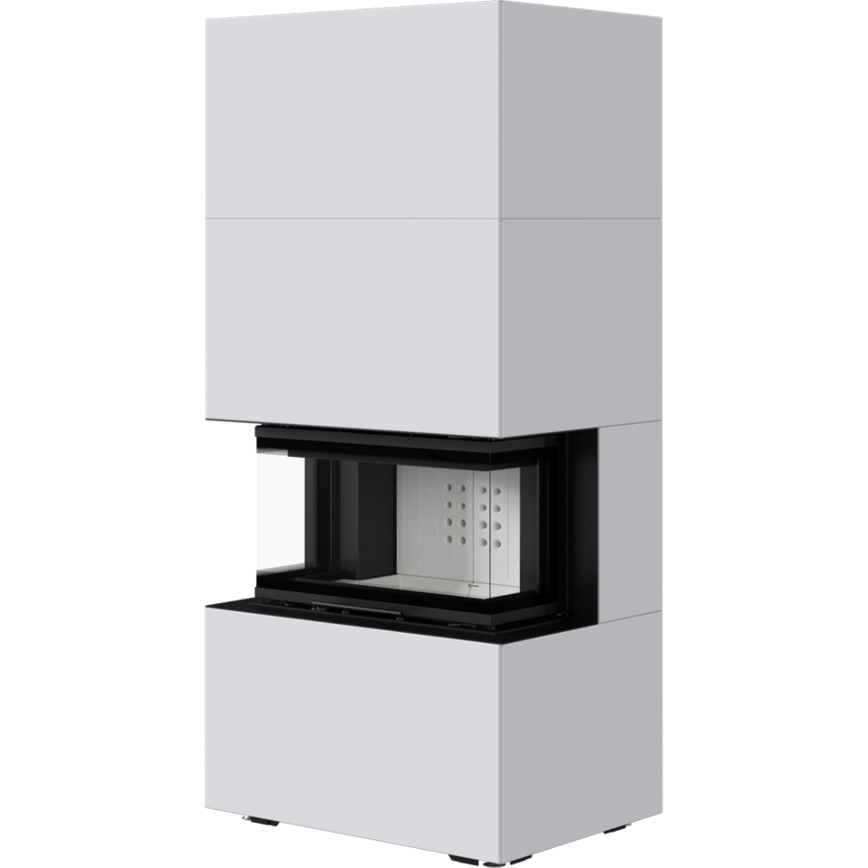 NBC 7 z zabudową HOME EASY BOX stalowy - biały