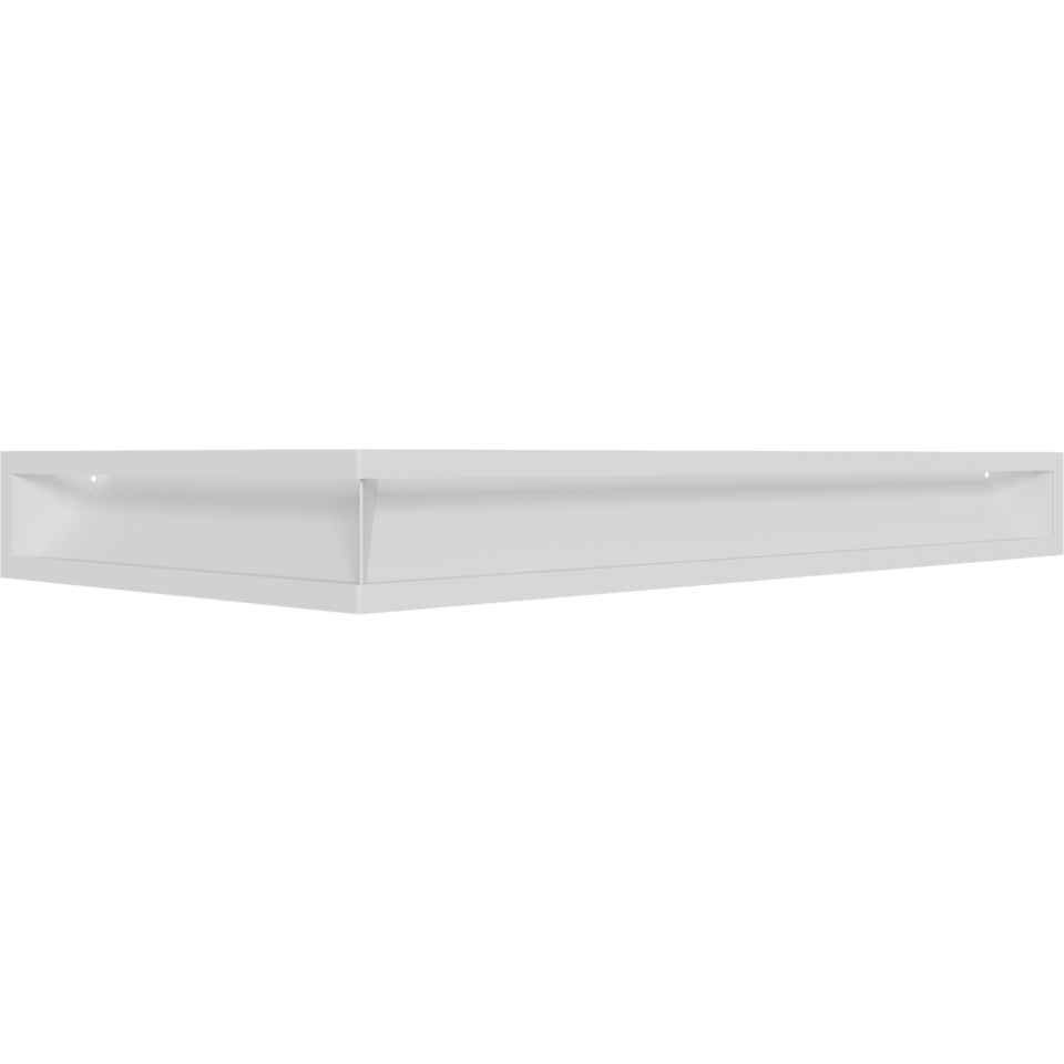 Luft sf narożny prawy biały 40x80x9