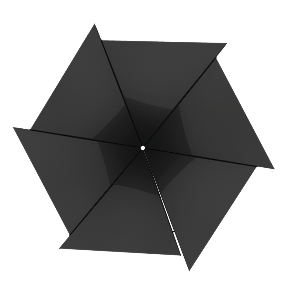 Palenisko ogrodowe HEX