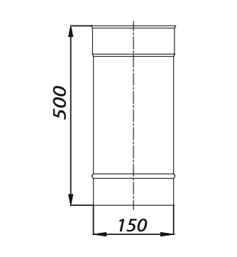 Adam EW rura 50 cm