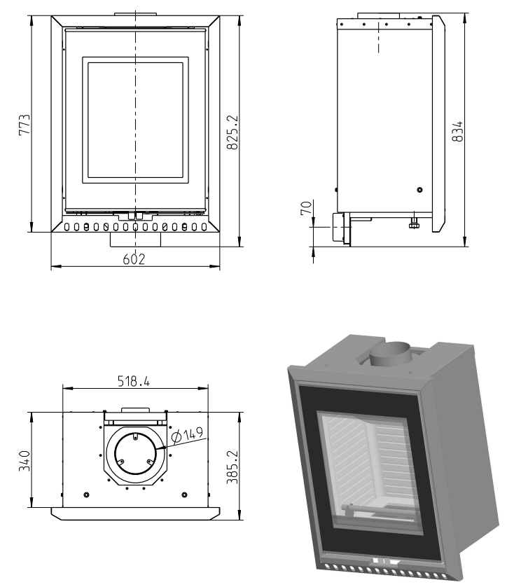Almeria Glass schemat