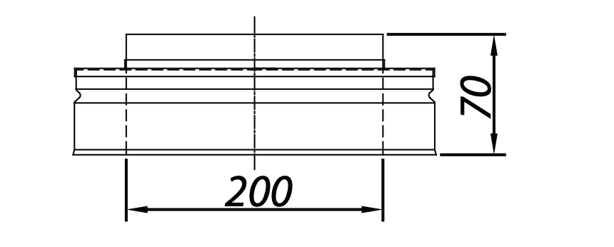 Adam DW 200 zakończenie komina