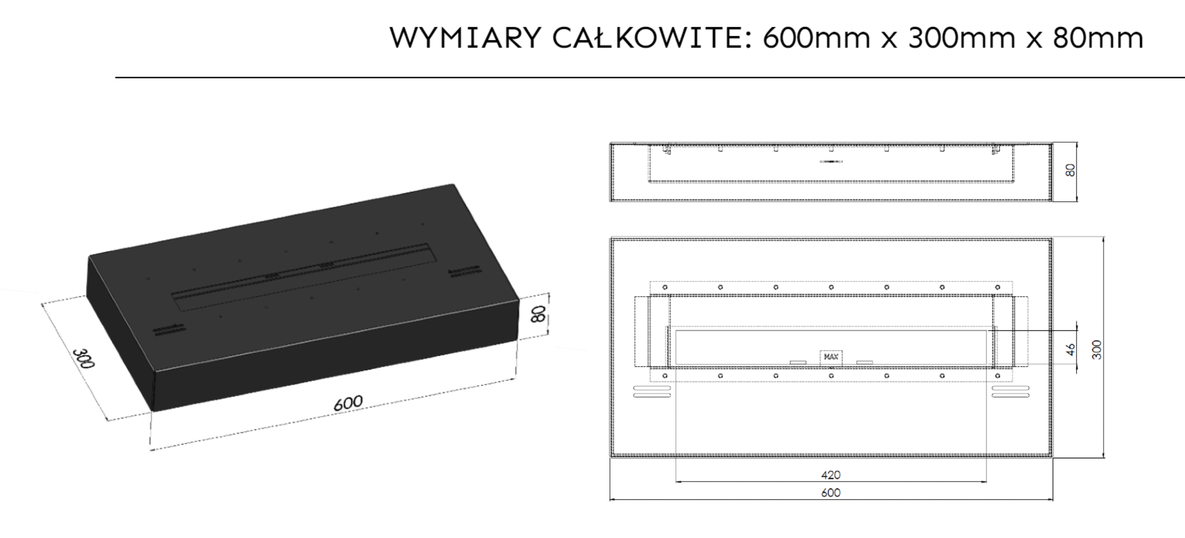 SimpleBox 500 wymiary