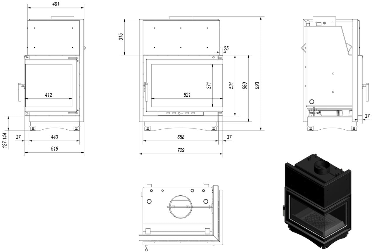 Zuzia prawy BS PW 12 kW