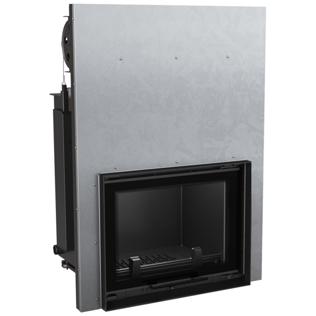 Wkłady kominkowe wodne Kominek z płaszczem wodnym Zuzia Gilotyna PW 12 kW