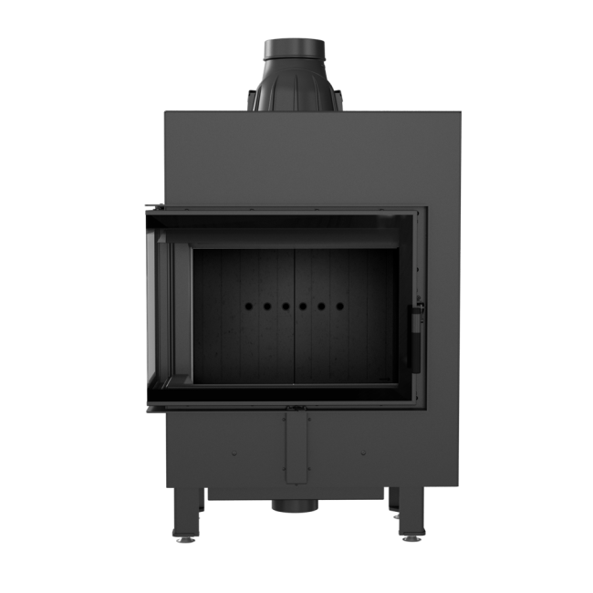 Kominek Lucy Slim Lewy 8 kw black