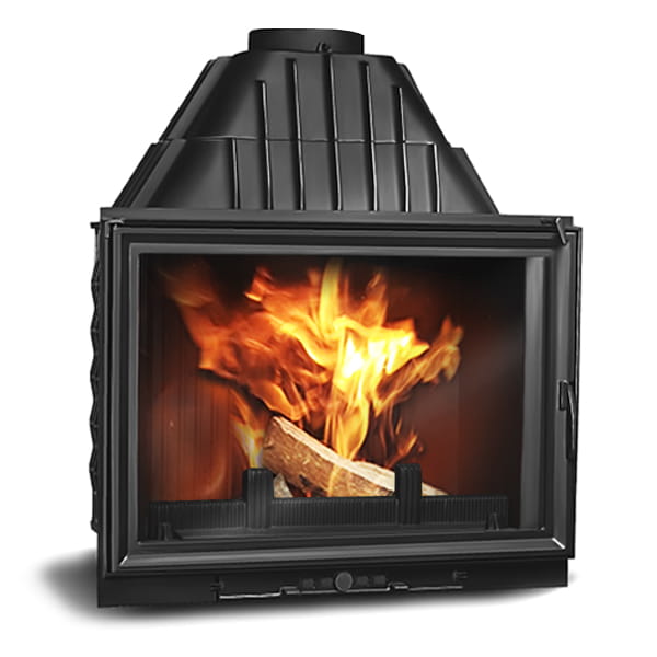 Wkład kominkowy KAWMET W8 (17,5 kW) ECO wizualizacja z ogniem od frontu