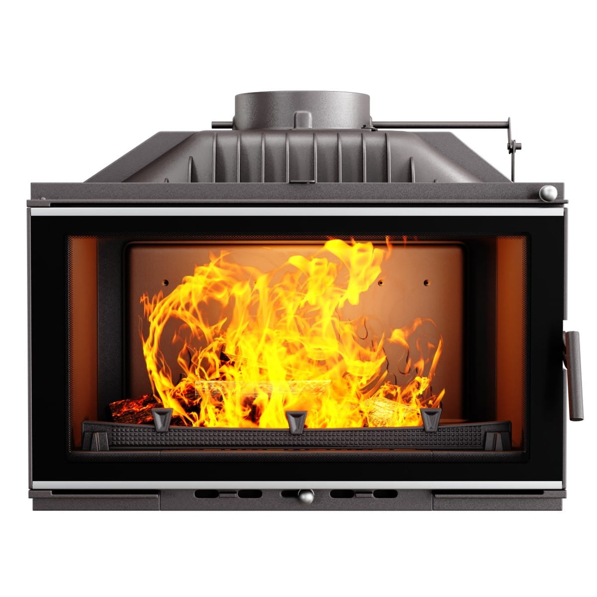 Wkład kominkowy KAWMET W16 (9,4 kW) ECO z wizualizacją ognia front