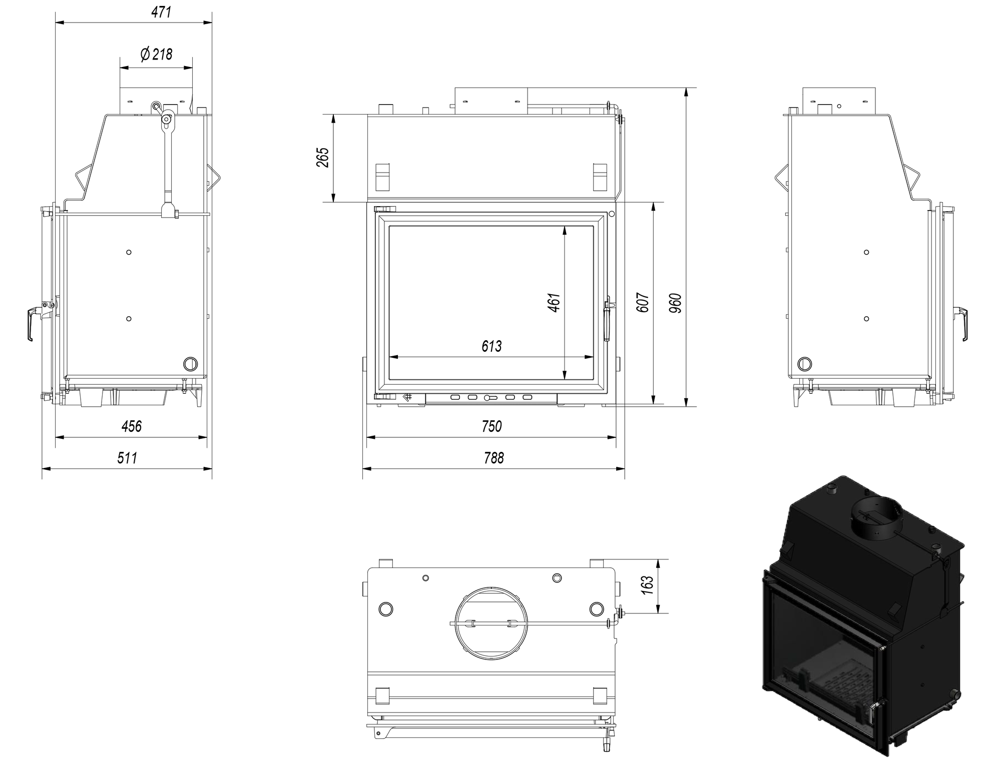 Amelia kominek pw wymiary