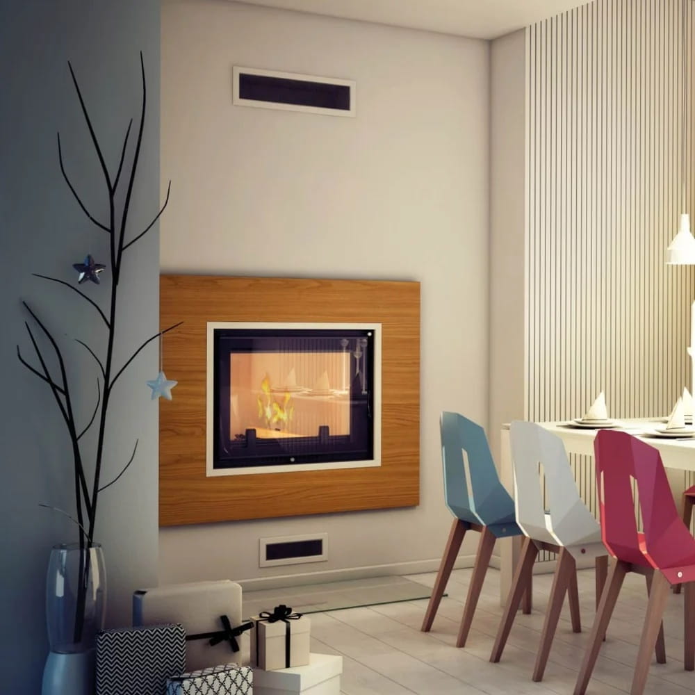 Kominek Amelia PW w pomieszczeniu