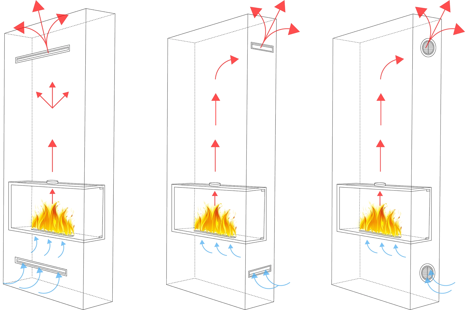 obudowa i kratki w Bio-Eko 800 Prawy
