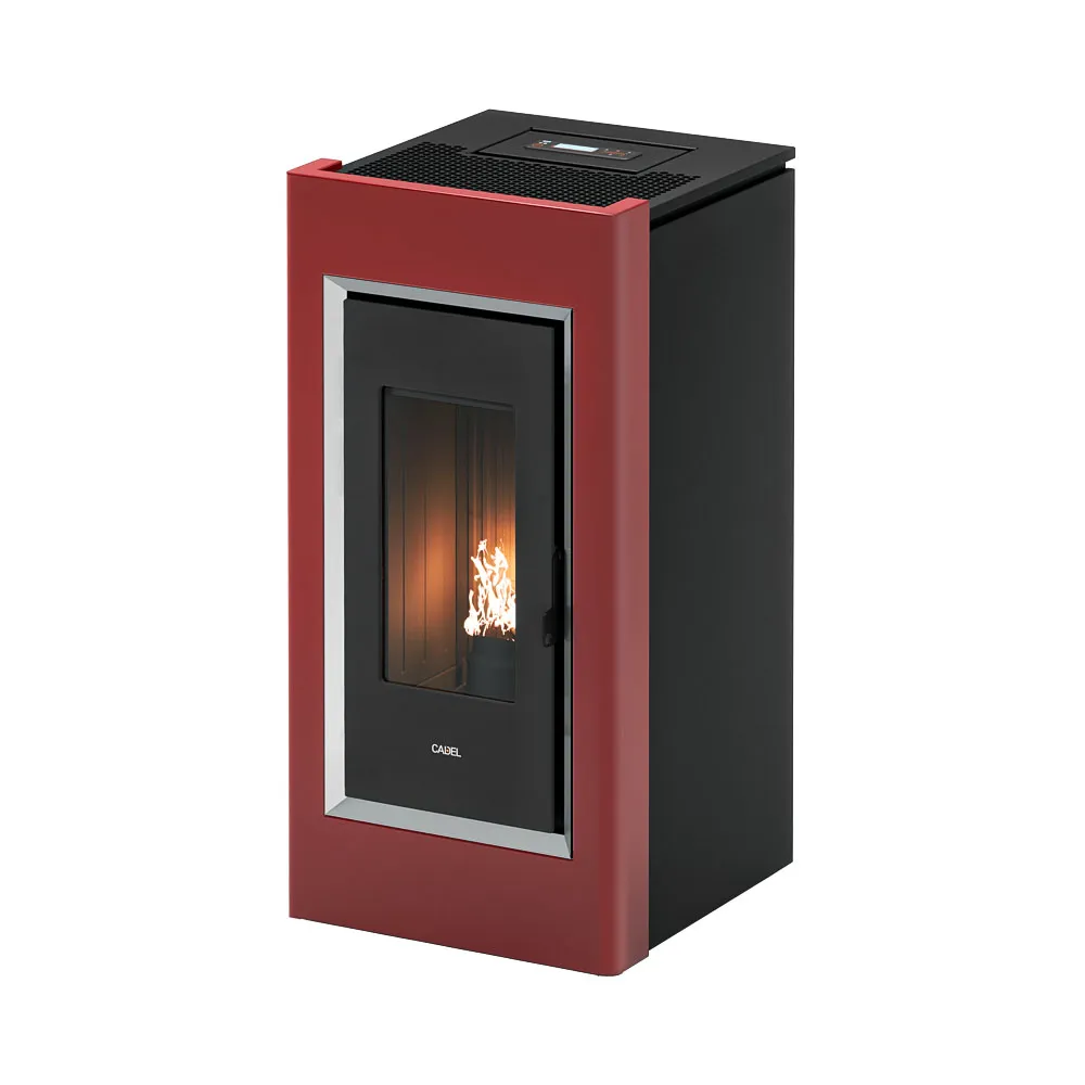 Prince 11 kW w kolorze bordo