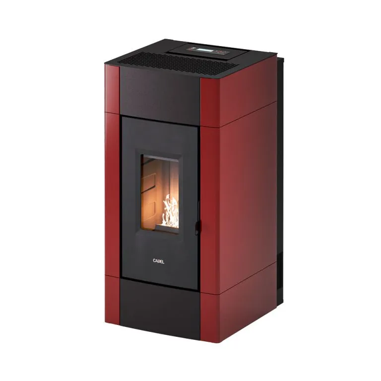 Cadel Cristal Plus 9 kW w kolorze bordowym