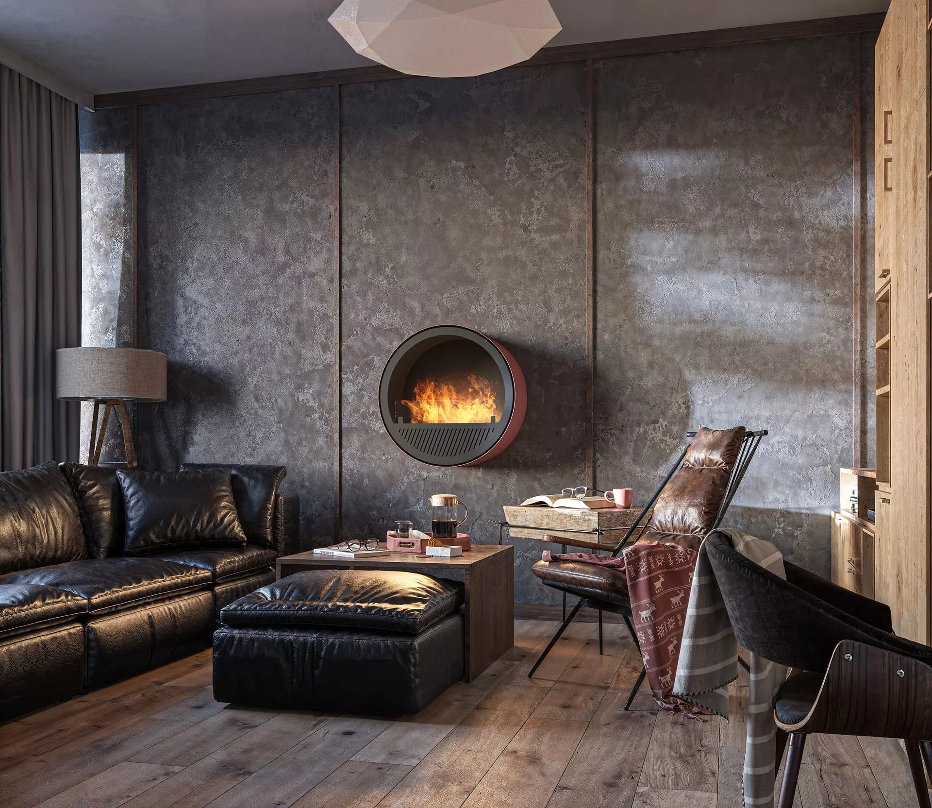 Infire Incyrcle Slim Wall Wizualizacja