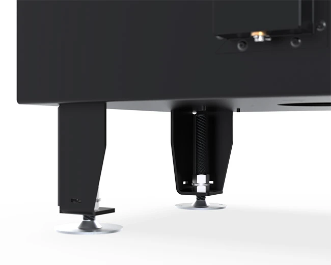 Nóżki w kominku Defro Intra S