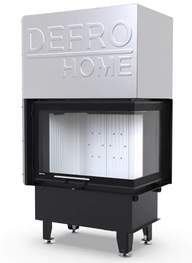 Jasne wnętrze w kominku Intra S Bp Gilotyna