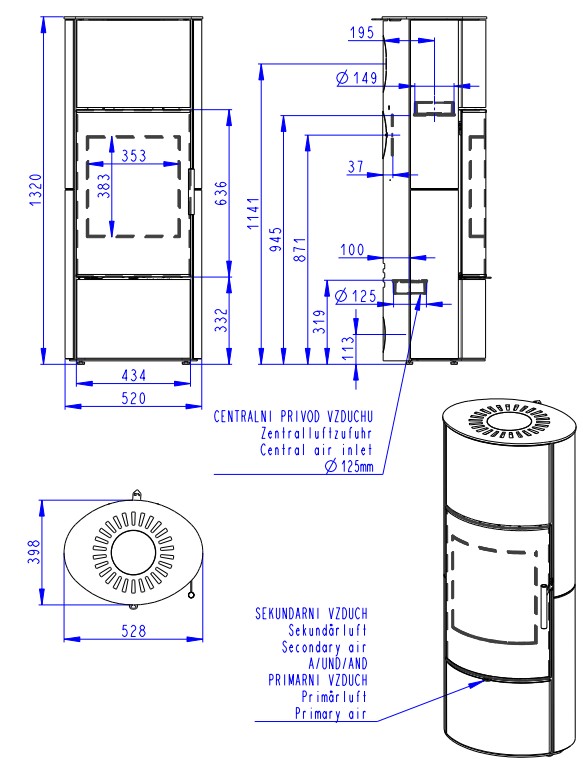 Wymiary pieca Laredo H kamień.jpg