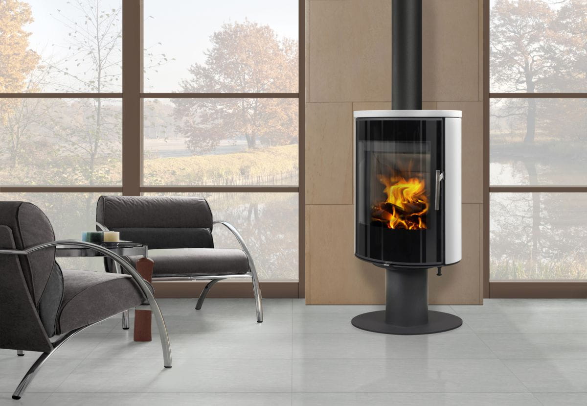 Piec kaflowy Romotop Laredo T Ceramika - wizualizacja