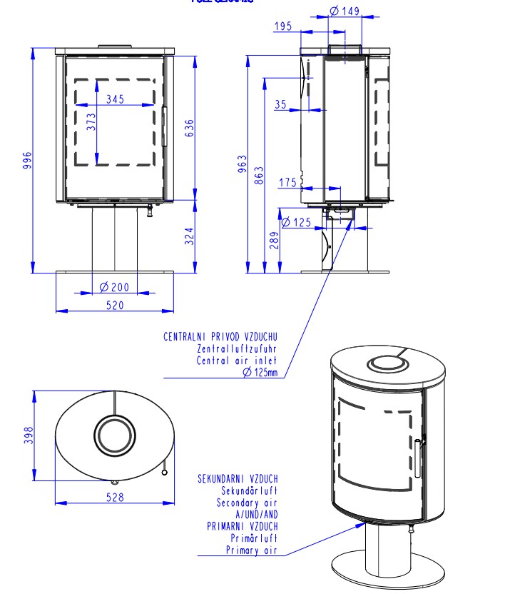 Laredo T Ceramika - wymiary