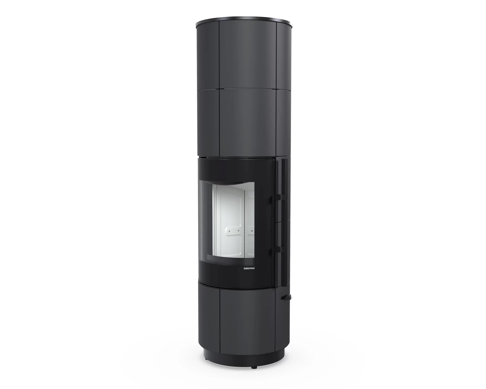 Piec stalowy Defro Home Orion KRM PLS 2.0 - ceramika czarny mat
