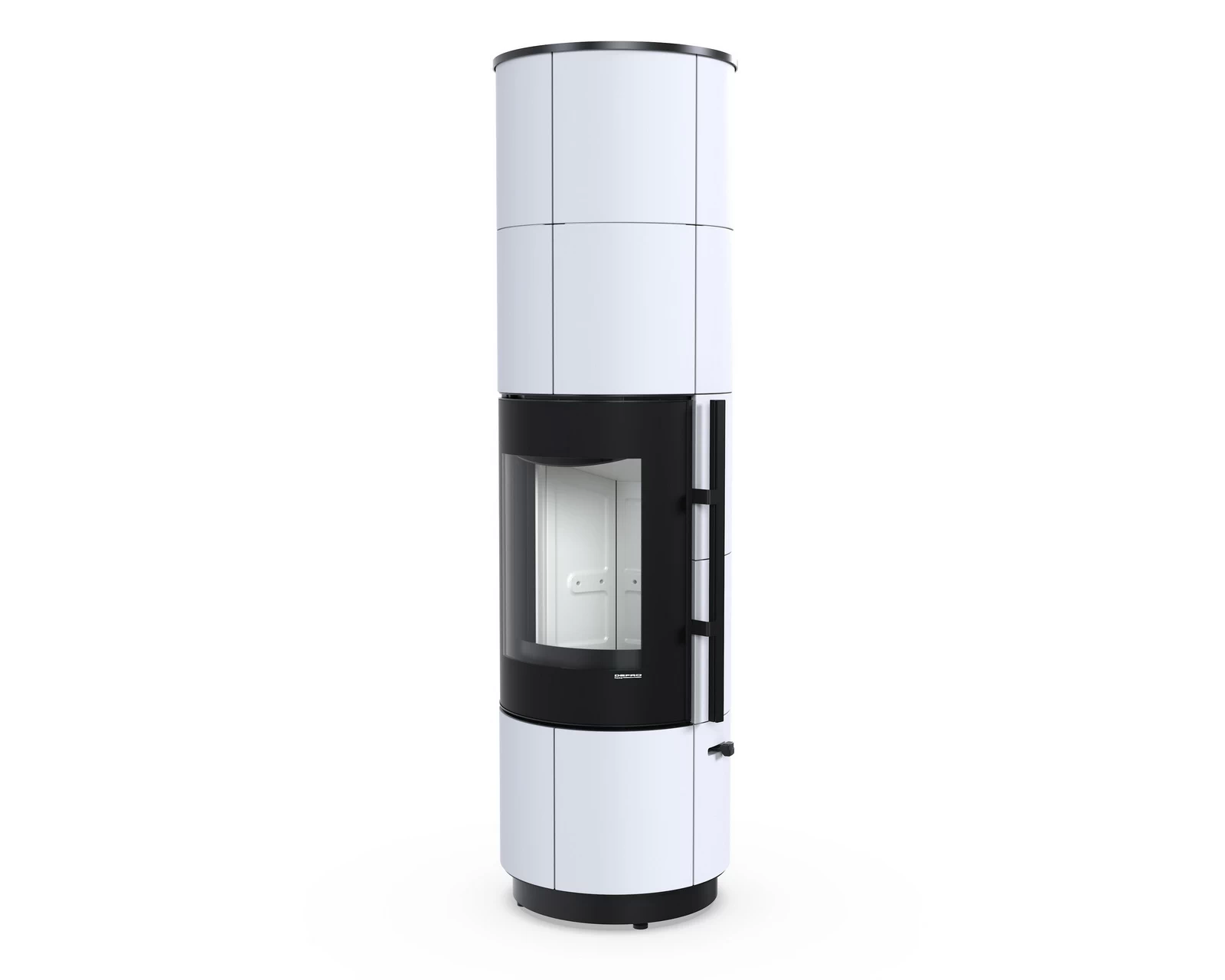 Piec stalowy Defro Home Orion KRM PLS 2.0 - ceramika biały mat