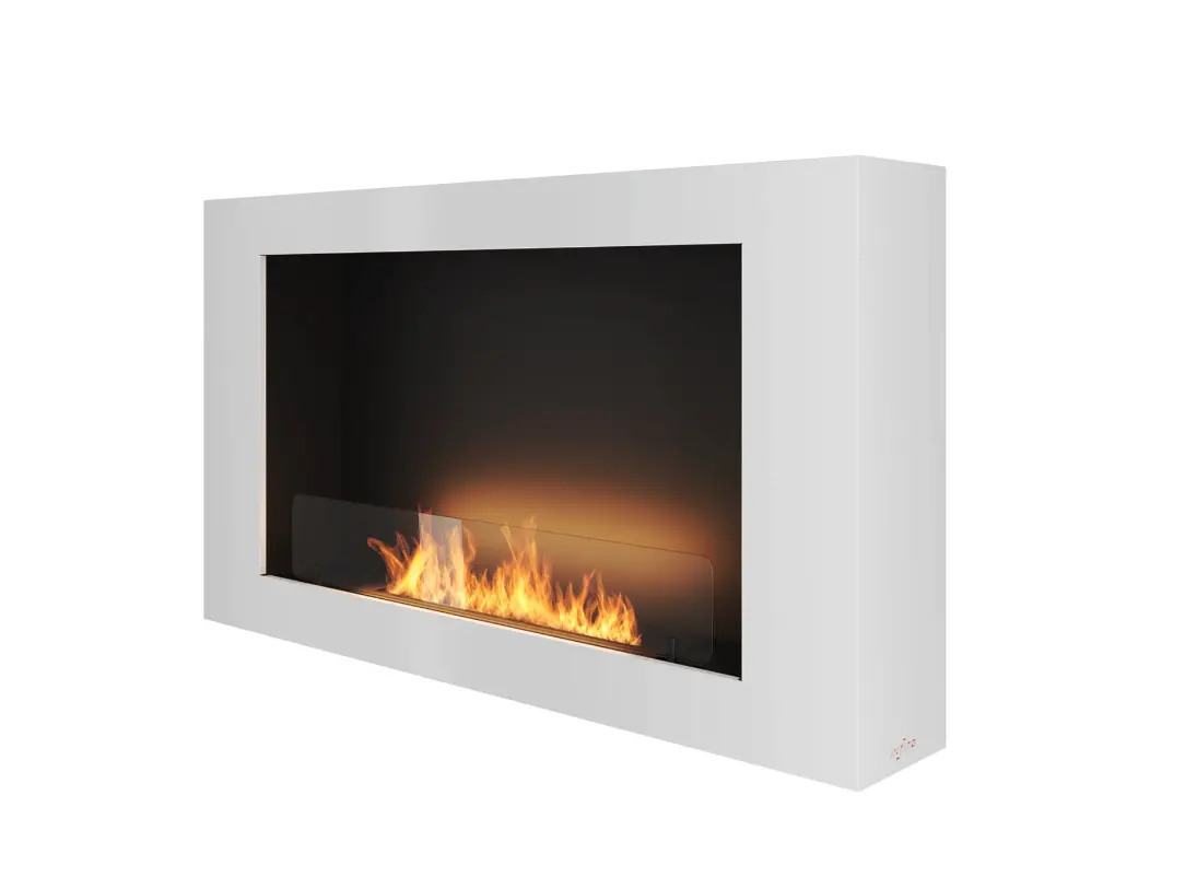 Biokominek Infire Murall 1000 w kolorze białym