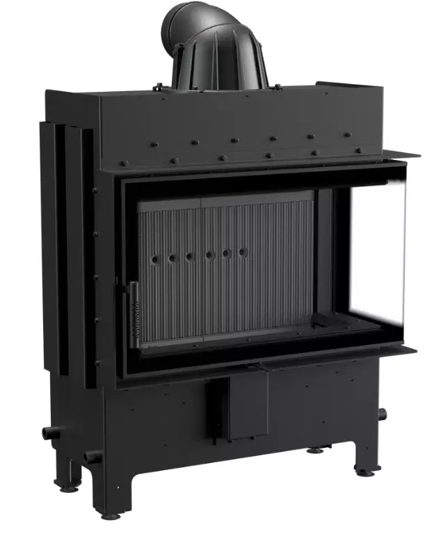 Lucy Slim 10 kW Prawy z czarnym termoteciem