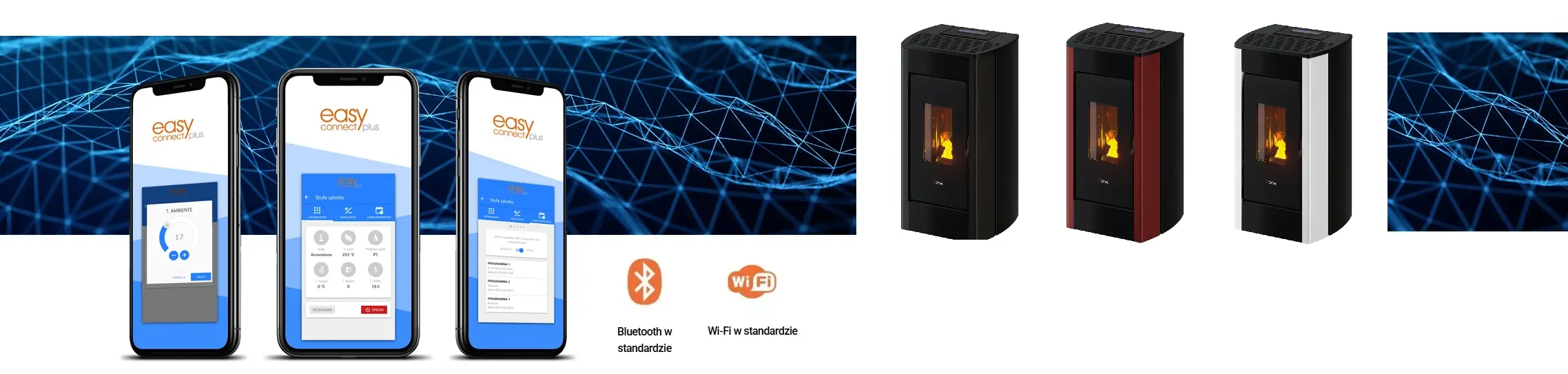 Steruj piecem Perla za pomoca telefonu