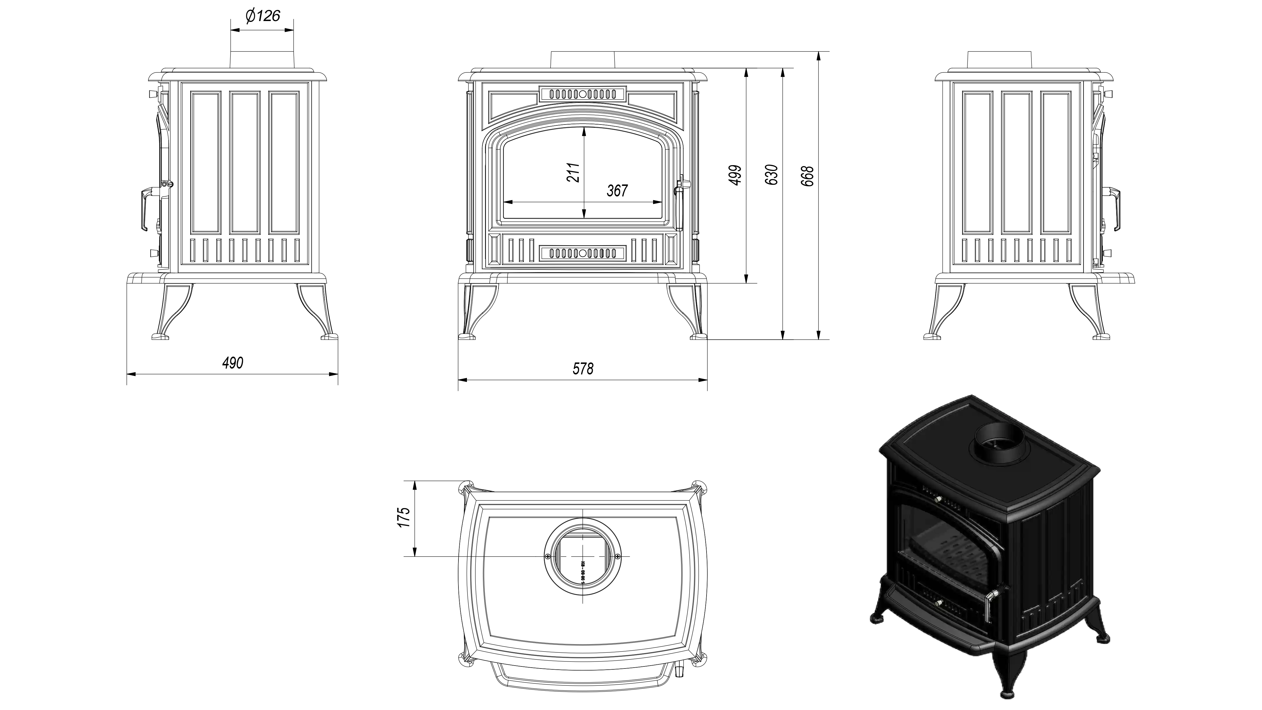 Wymiary kozy k6 fi 150