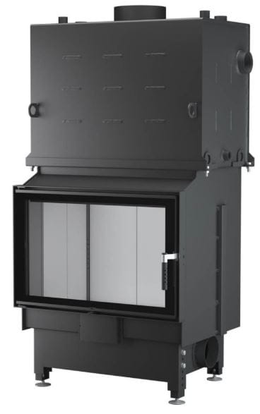 Wkłady kominkowe wodne Kominek z płaszczem wodnym Nemo 4/24 Topeco 21,3 kW