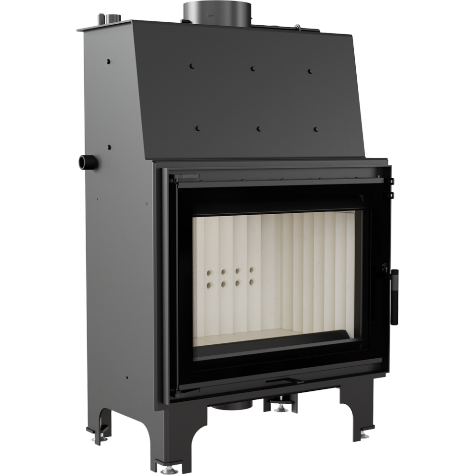 Wkłady kominkowe wodne Aquario A14 PW GLASS