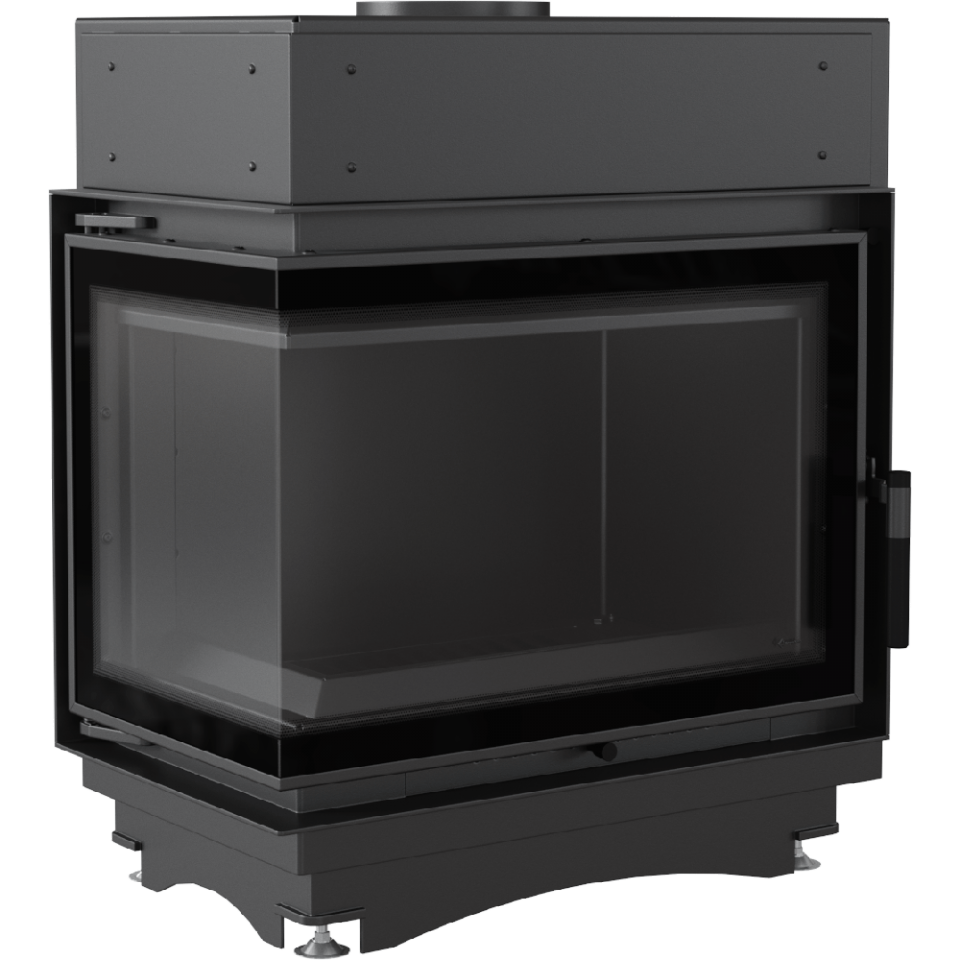 Wkłady kominkowe wodne Kominek z płaszczem wodnym Maja PW Lewy BS Deco 8 kW